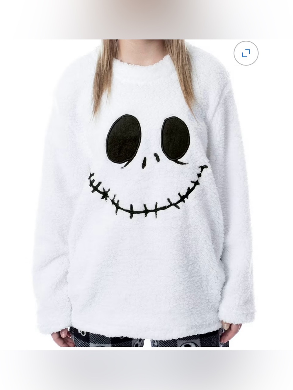 Disney Tim Burtons Nightmare
Before Christmas Sleepwear
Pajama Top Jack M